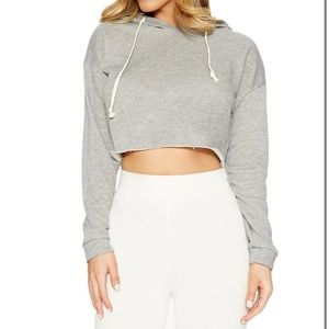 Naked Wardrobe Cropped Hoodie Small